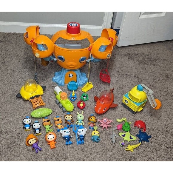 Mattel Toys Octonauts Octopod Playset With Gup Vehicles And Figures